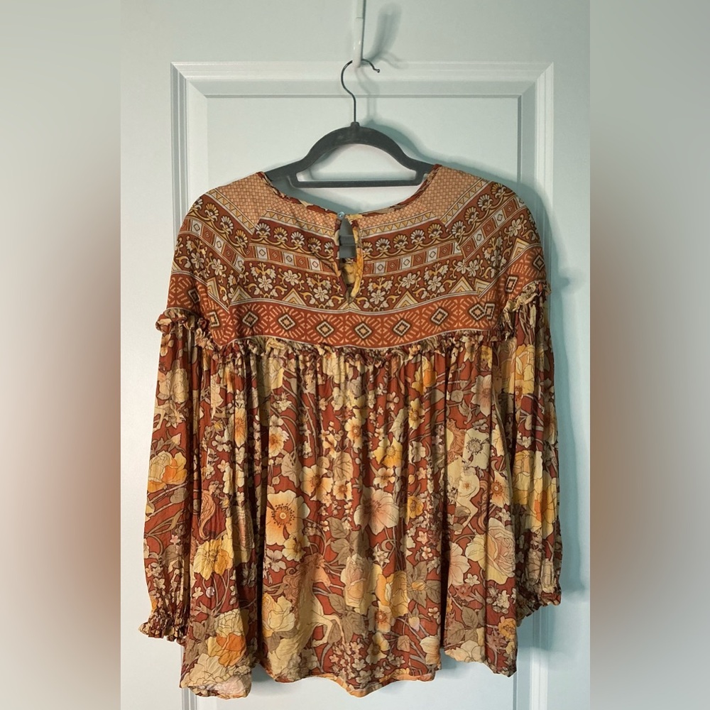 Spell and the Gypsy Amethyst Blouse Amber Size S - Picture 3 of 9